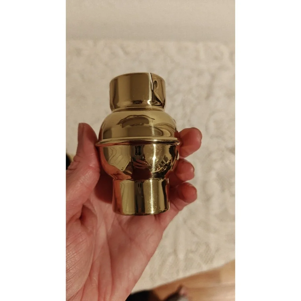 Set Of 4 Decorative Brass Joint Collars